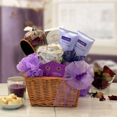 gift for her, spa gift basket, pamper gift basket, spa basket